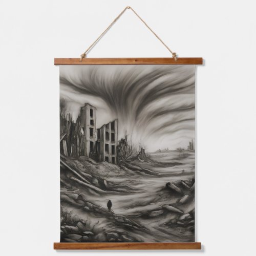 Remnants of a Fallen World Hanging Tapestry