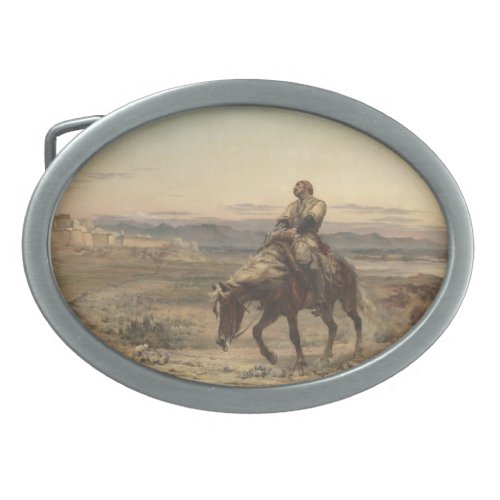 Remnants of an Army by Elizabeth Thompson Belt Buckle