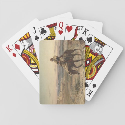 Remnants of an Army by Elizabeth Thompson Playing Cards