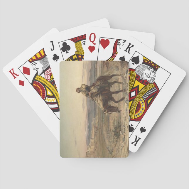 Remnants of an Army (by Elizabeth Thompson) Poker Cards (Back)