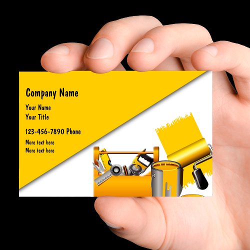 Remodeling And Construction Business Cards