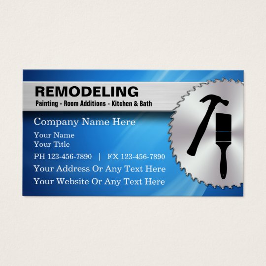 Remodeling Business Cards | Zazzle.com