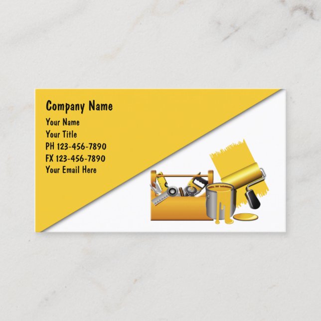 Remodeling Business Cards (Front)