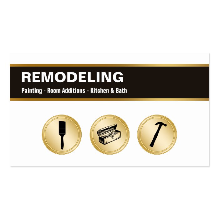 Remodeling Business Cards