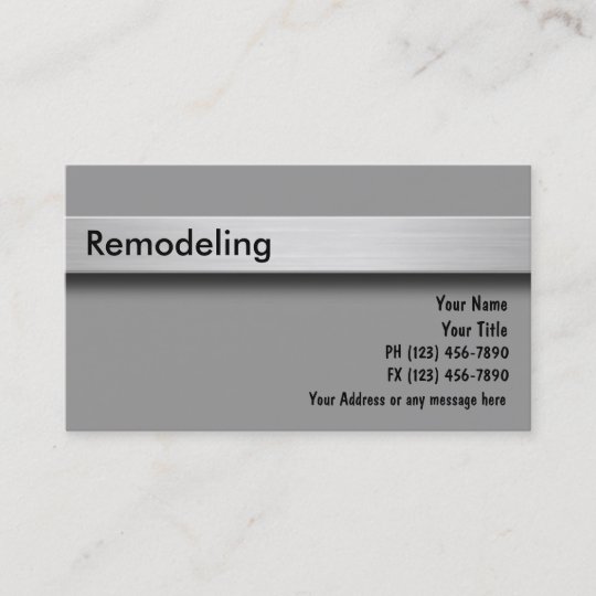 Remodeling Business Cards | Zazzle.com