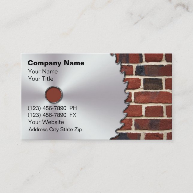 Remodeling Business Cards (Front)