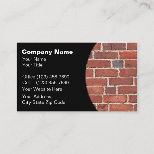 Customizable Remodeling Business Cards