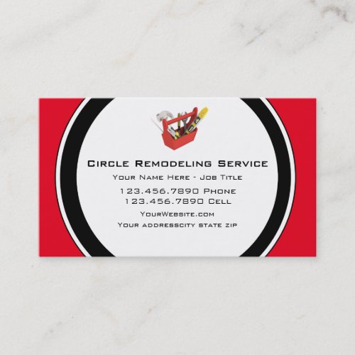 Remodeling Handman Business Cards