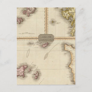 Remote British Isles Jersey and Guernsey Postcard