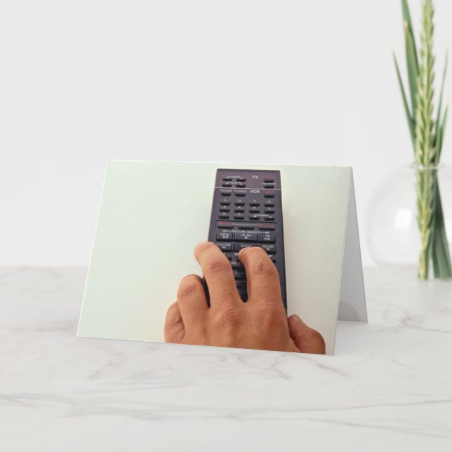 Remote control Photo Card (Front)