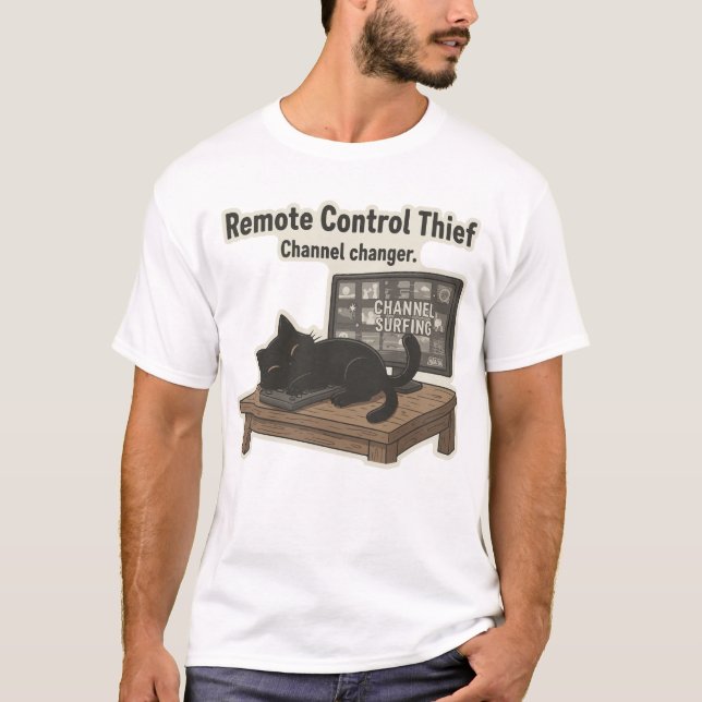 Remote Control Thief T-Shirt (Front)
