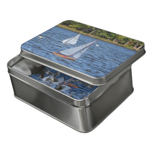 Remote Controlled Sailboats on the Water  Jigsaw Puzzle