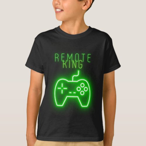 Remote King for the games console T_Shirt