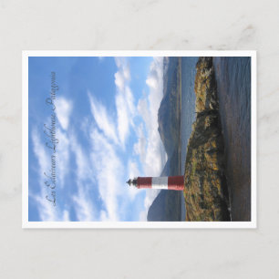 Remote Lighthouse, Beagle Channel, Patagonia Postcard