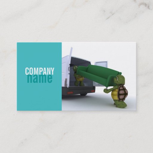 Customizable Removals Business Card