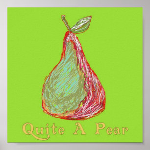 Remove Pear Poster