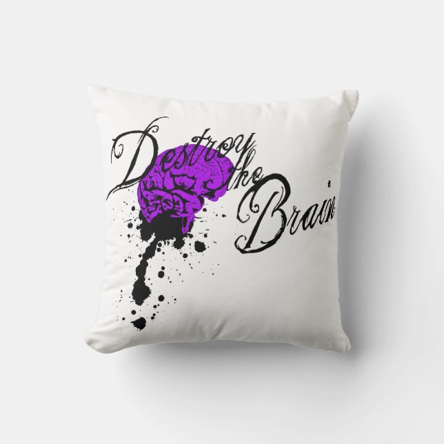 remove the head or... throw pillow (Front)