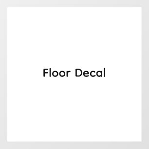 Remove This Text & Add Your Own Design 24" x 24" Floor Decals