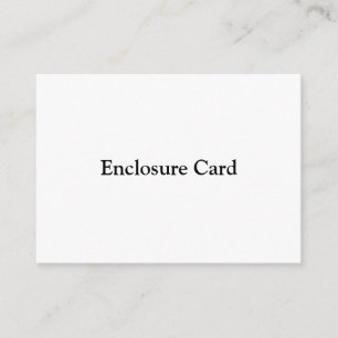 Remove This Text & Add Your Own Design 3.5" x 2.5" Enclosure Card