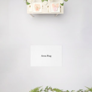 Remove This Text & Add Your Own Design 3' x 2' Rug