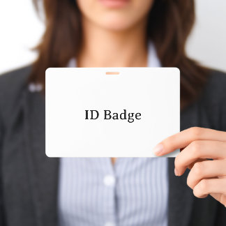 Remove This Text & Add Your Own Design 4" x 6" Badge