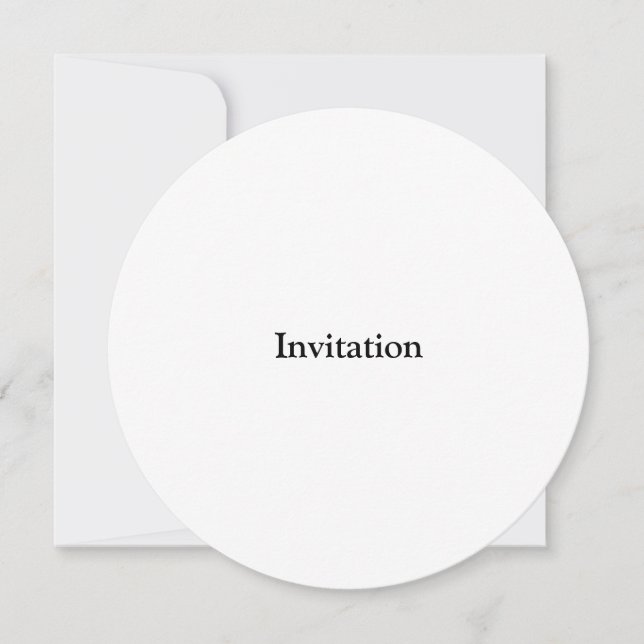 Remove This Text & Add Your Own Design 5.25"x5.25" Invitation (Front)