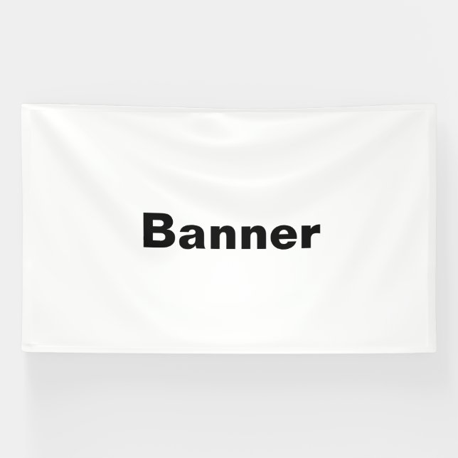 Remove This Text & Add Your Own Design 6' x 10' Banner (Horizontal)