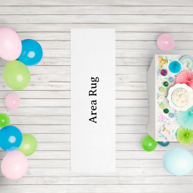 Remove This Text & Add Your Own Design 8' x 2.5' Runner (Insitu (Birthday))