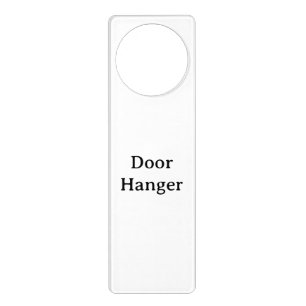Remove This Text & Add Your Own Design Acrylic Door Hanger