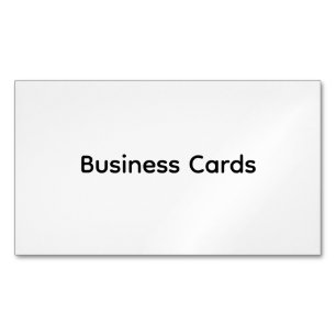 Remove This Text & Add Your Own Design Business Card Magnet