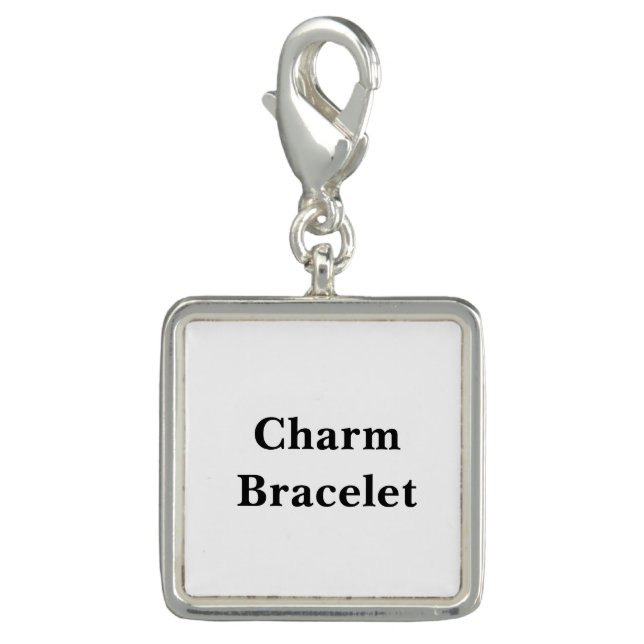 Remove This Text & Add Your Own Design Charm (Front)