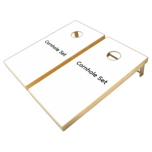 Remove This Text & Add Your Own Design Cornhole Set