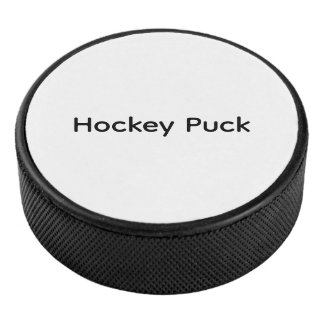 Remove This Text & Add Your Own Design Hockey Puck