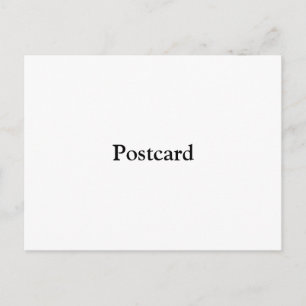 Remove This Text & Add Your Own Design Matte Postcard