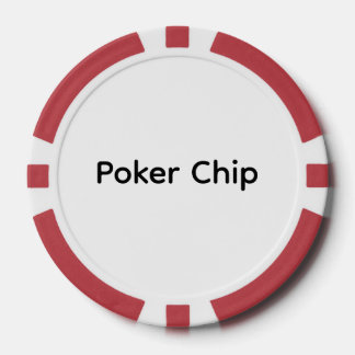 Remove This Text & Add Your Own Design Poker Chips