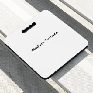 Remove This Text & Add Your Own Design Seat Cushion