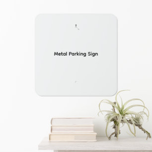 Remove This Text & Add Your Own Design Square Metal Sign