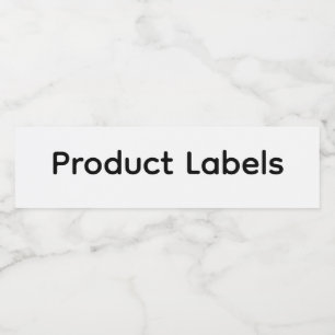 Remove This Text & Add Your Own Design Water Bottle Label