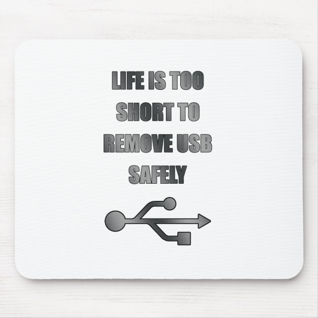 remove USB safely Mouse Pad (Front)