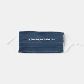REMOVED FOR TEQUILA! ADULT CLOTH FACE MASK (Front, Folded)