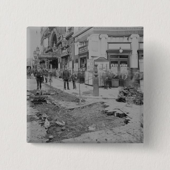 Removing the cobblestones button (Front)