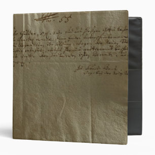 Remuneration Receipt, 17th December, 1704 Binder