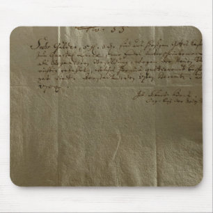 Remuneration Receipt, 17th December, 1704 Mouse Pad