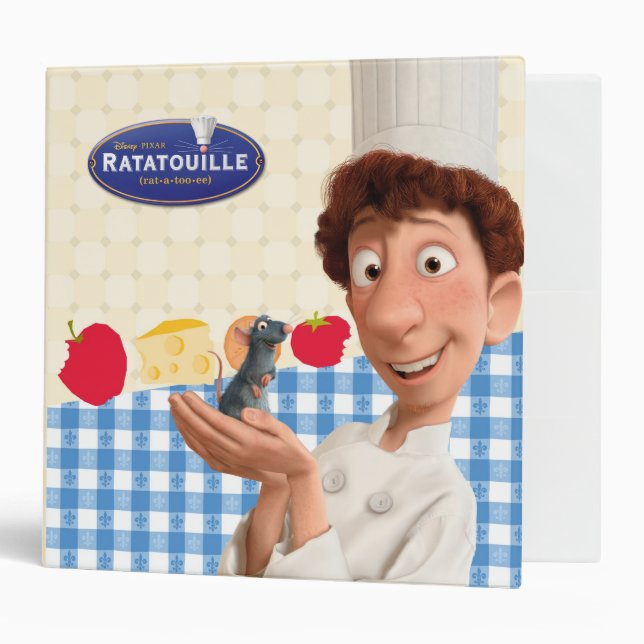 Remy and Linguine 3 Ring Binder (Front/Inside)