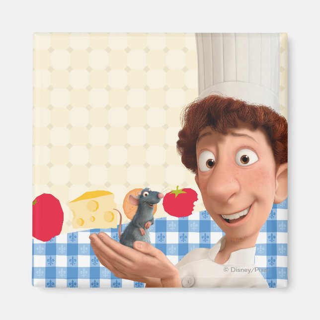 Remy and Linguine Magnet (Front)