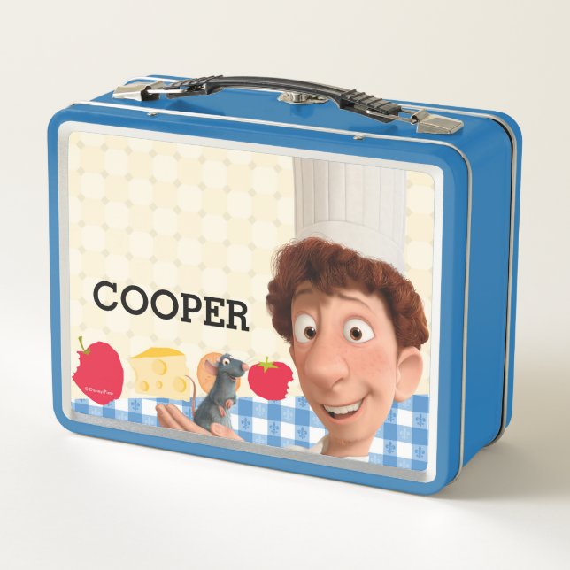 Remy and Linguine Metal Lunch Box (Back)