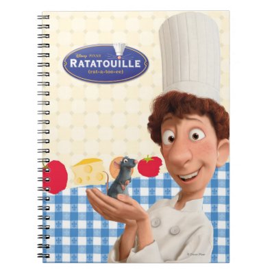 Remy and Linguine Notebook