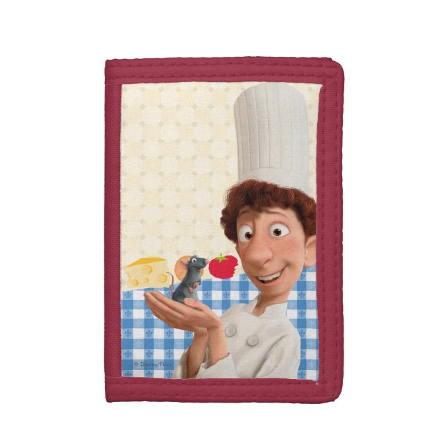 Remy and Linguine Trifold Wallet (Front Vertical)