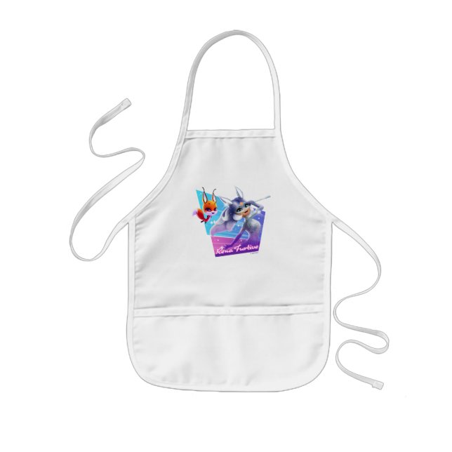 Rena Furtive Graphic Kids' Apron (Front)