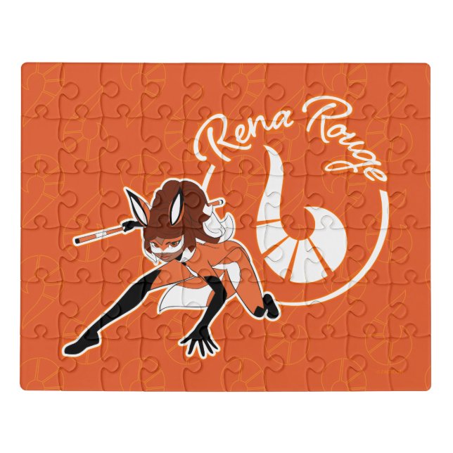 Rena Rouge Badge Jigsaw Puzzle (Puzzle Horizontal)
